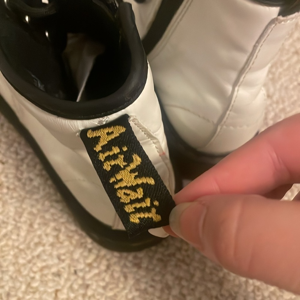 Doc martens white boots - Picture 7 of 10